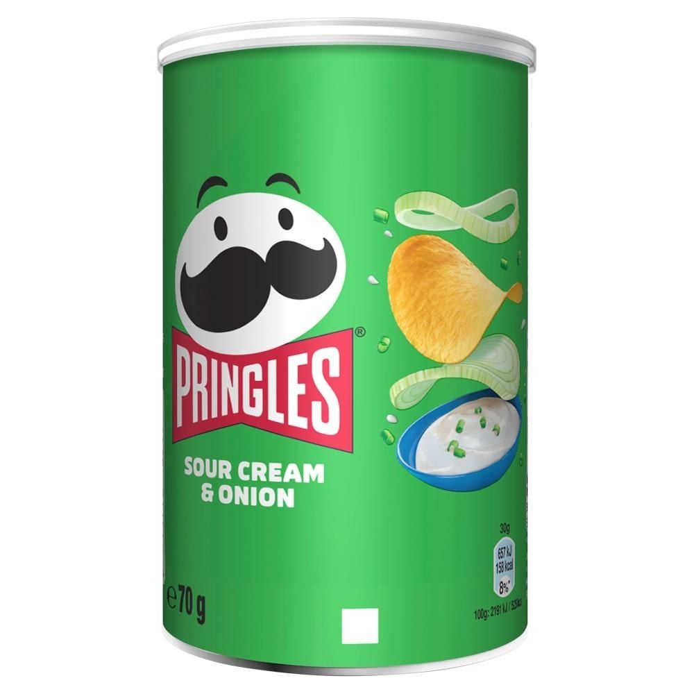 Pringles Sour Cream & Onion Chrupki 70 g