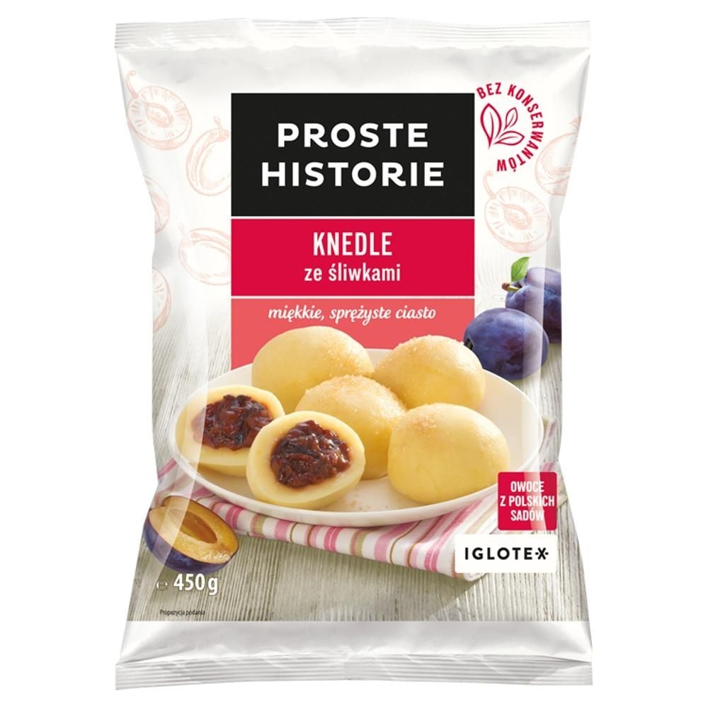 Proste Historie Knedle ze śliwkami 450 g