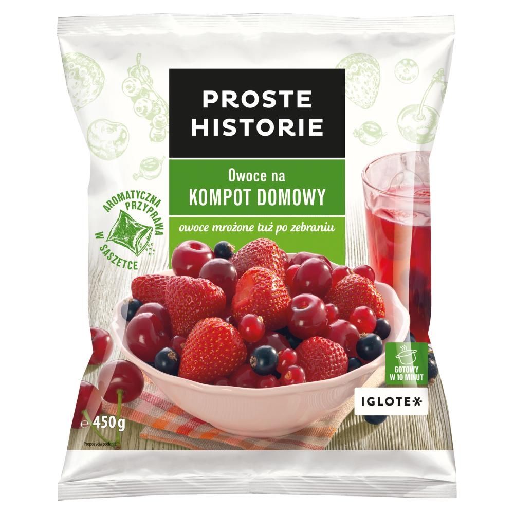 Proste Historie Owoce na kompot domowy 450 g