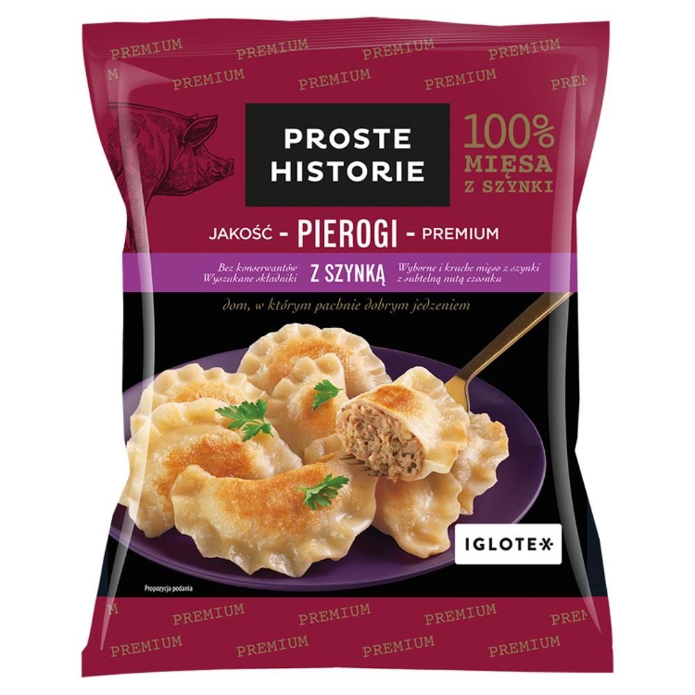 Proste Historie Pierogi premium z szynką 400 g