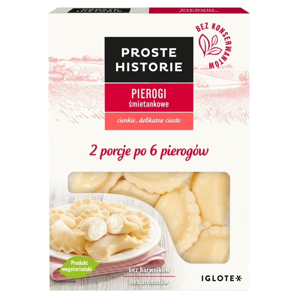 Proste Historie Pierogi śmietankowe 360 g