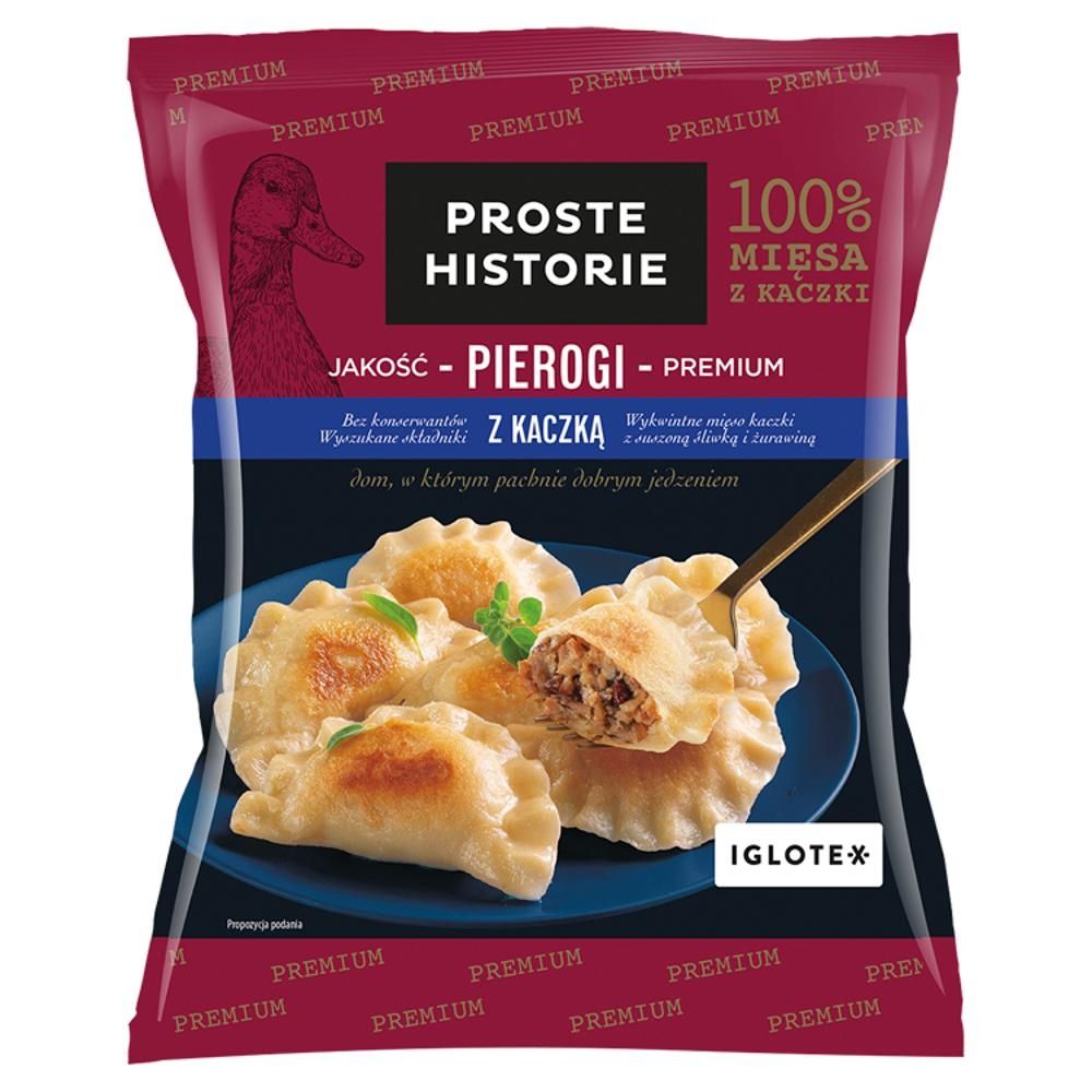 Proste Historie Pierogi z kaczką 400 g