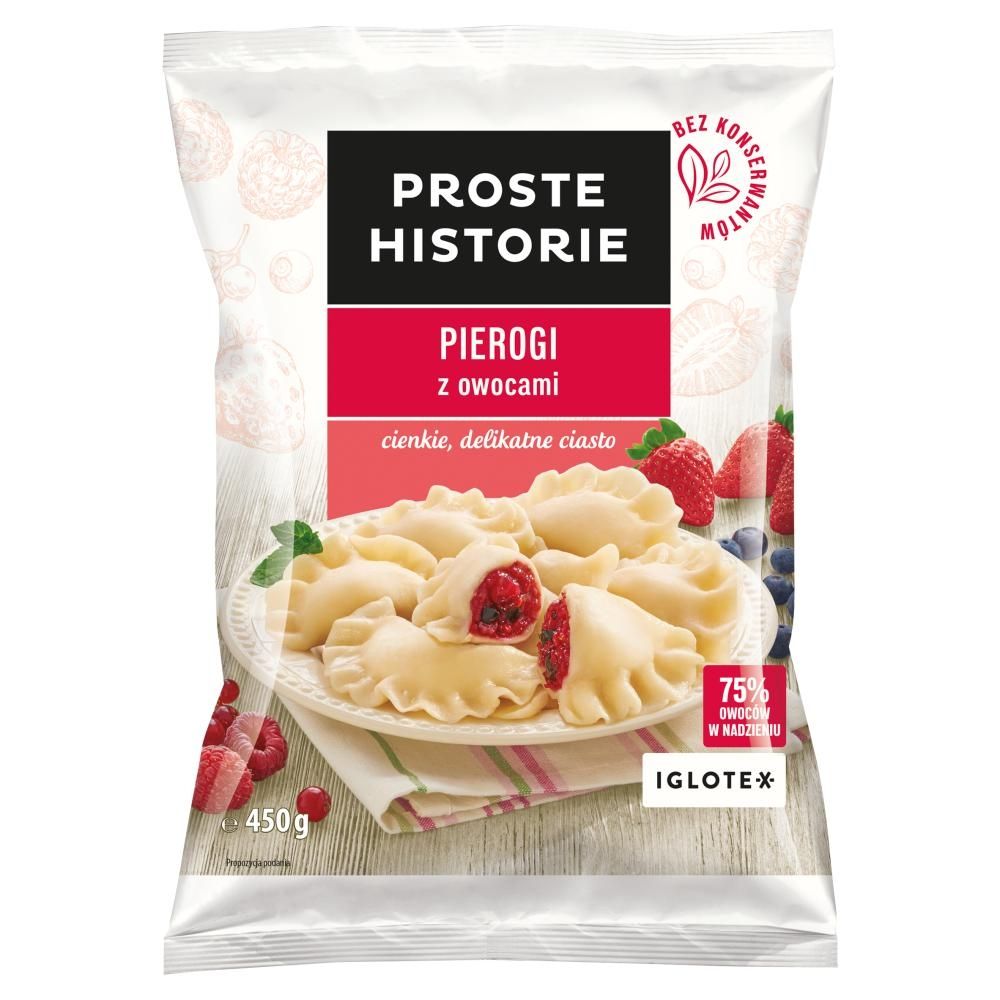 Proste Historie Pierogi z owocami 450 g