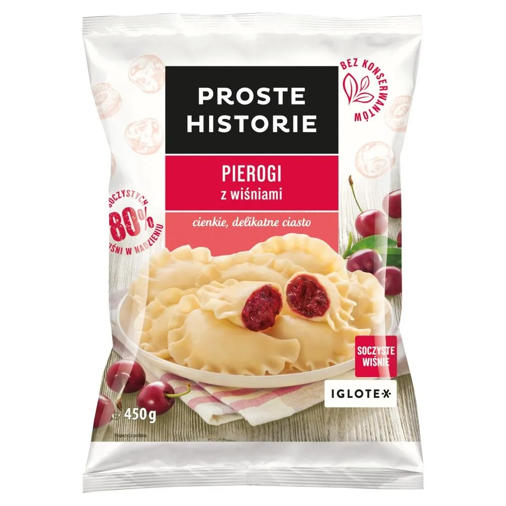 Proste Historie Pierogi z wiśniami 450 g