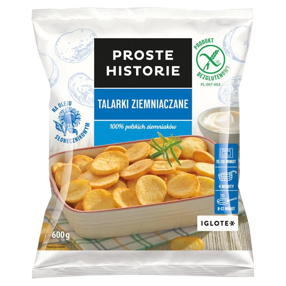 Proste Historie Talarki ziemniaczane 600 g