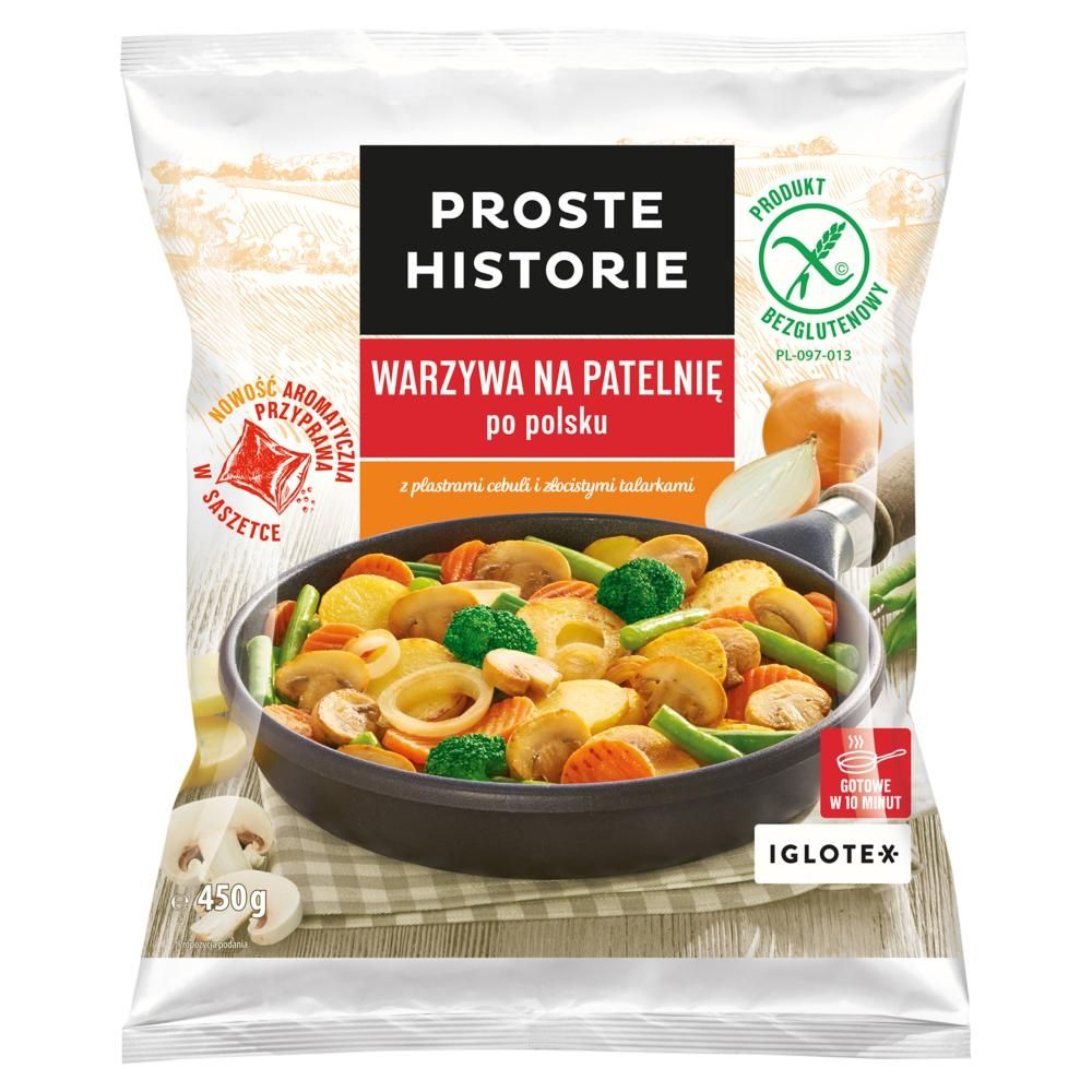 Proste Historie Warzywa na patelnię po polsku 450 g