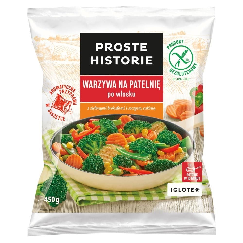 Proste Historie Warzywa na patelnię po włosku 450 g