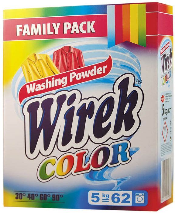 Proszek WIREK Proszek do prania Color Family Pack 5 kg