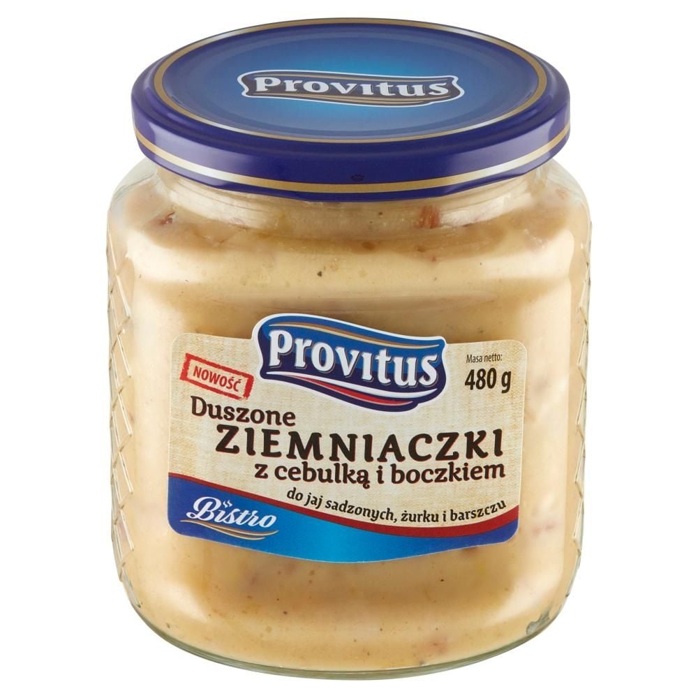 Provitus Bistro Duszone ziemniaczki z cebulką i boczkiem 480 g