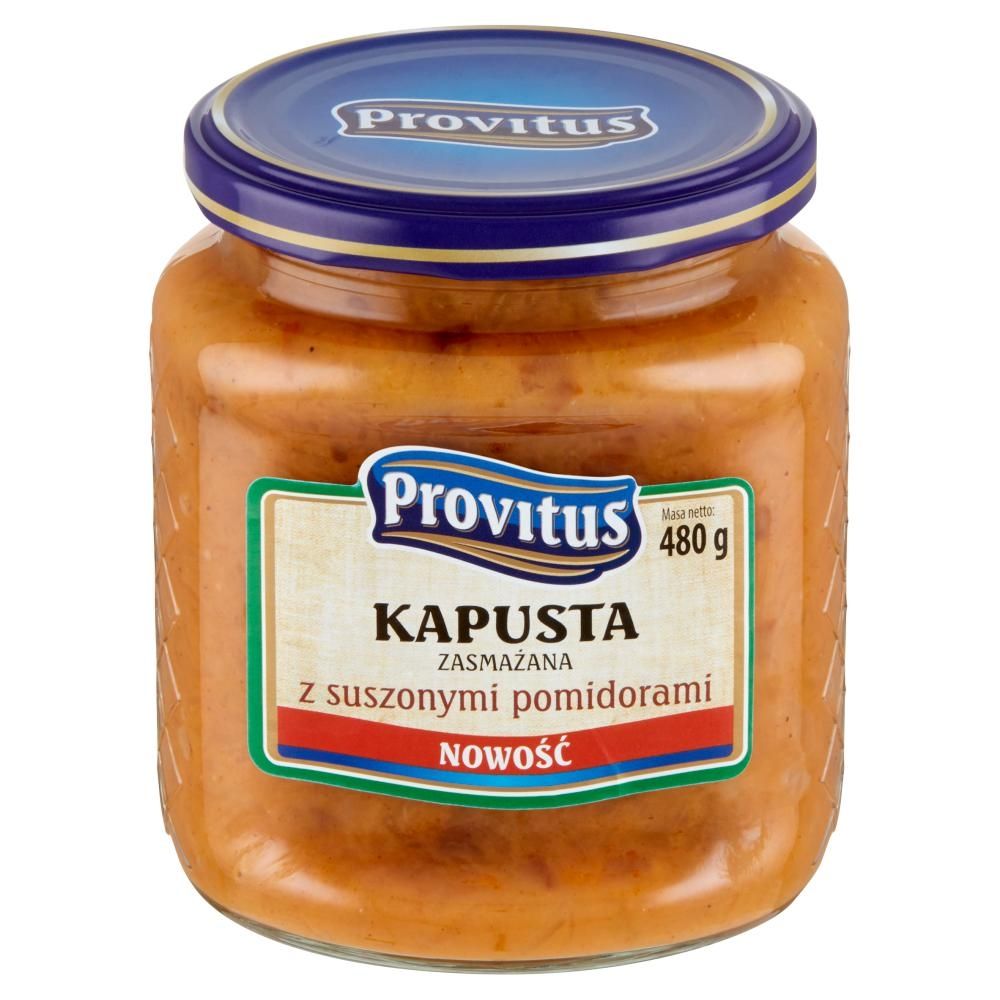 Provitus Kapusta zasmażana z suszonymi pomidorami 480 g