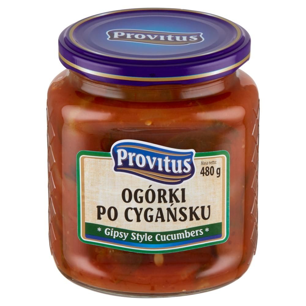 Provitus Ogórki po cygańsku 480 g