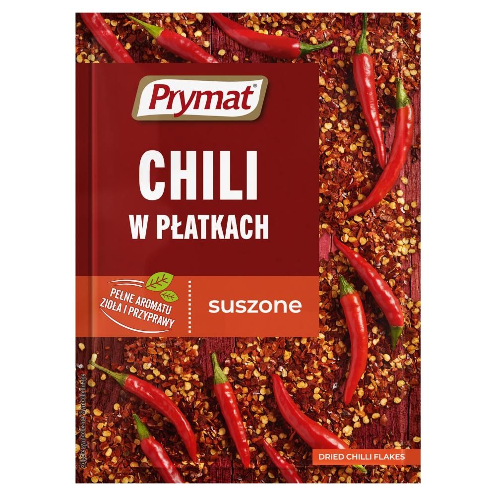 Prymat Chili w płatkach suszone 10 g