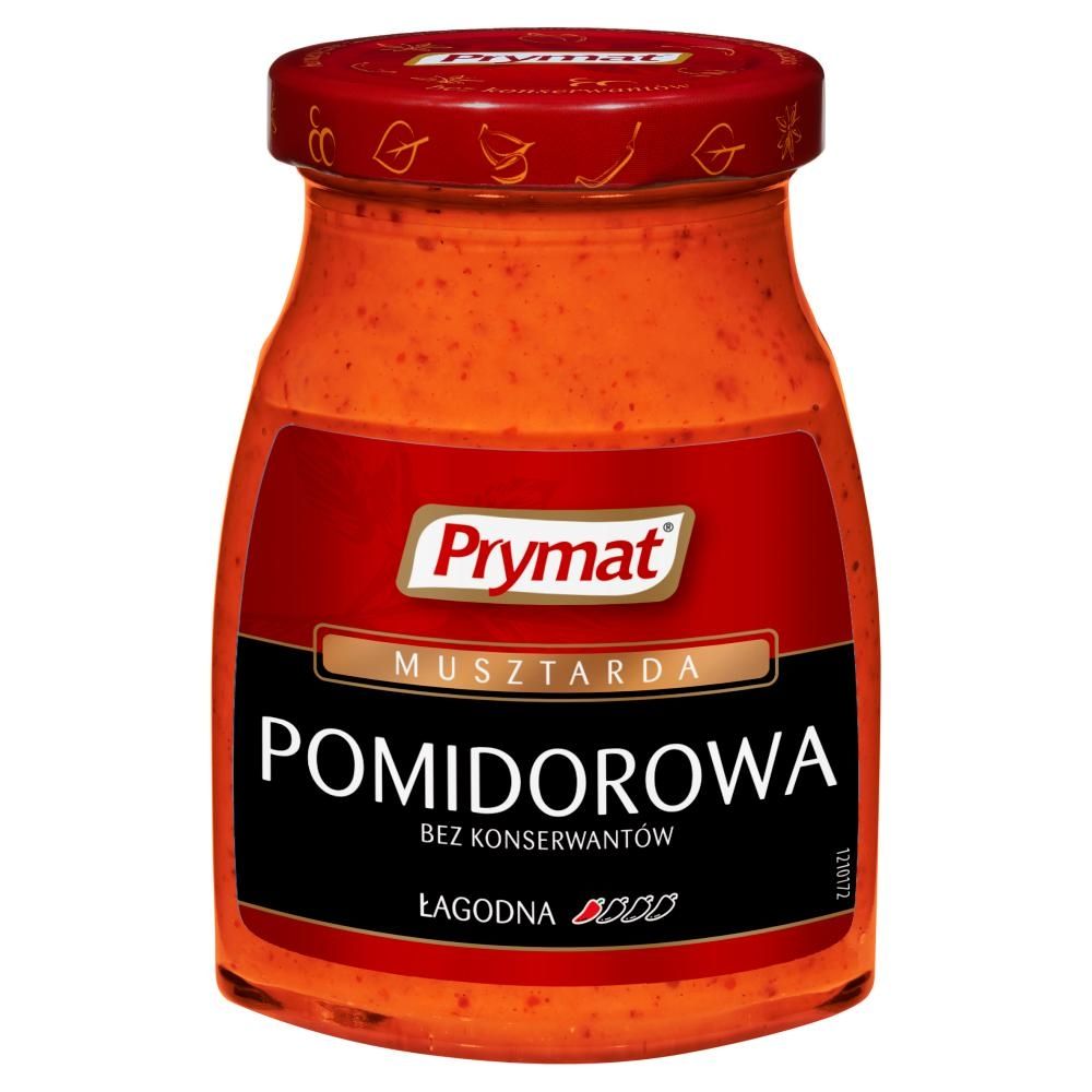 Prymat Musztarda pomidorowa 185 g