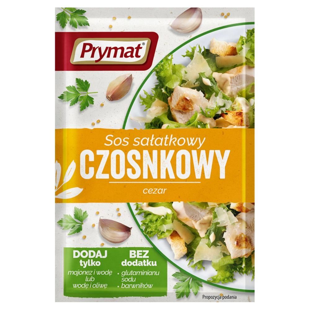 Prymat Sos sałatkowy czosnkowy cezar 9 g