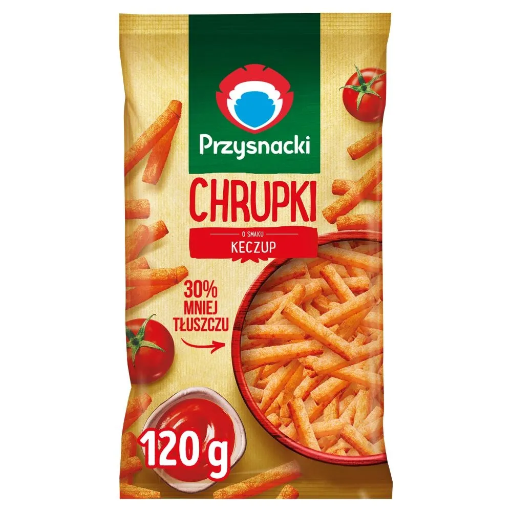 Przysnacki Chrupki o smaku keczupu 120 g