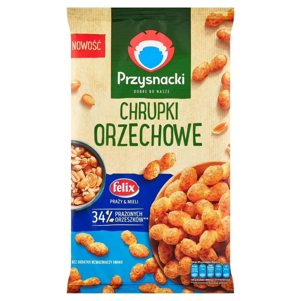 Przysnacki Chrupki orzechowe 100 g