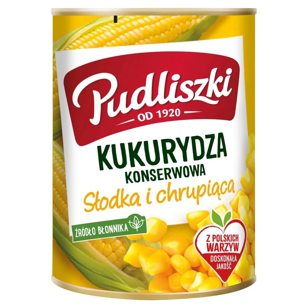 Pudliszki Kukurydza konserwowa 400 g