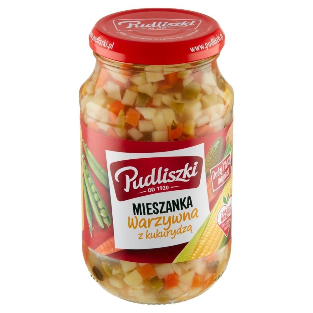 Pudliszki Mieszanka warzywna z kukurydzą 450 g