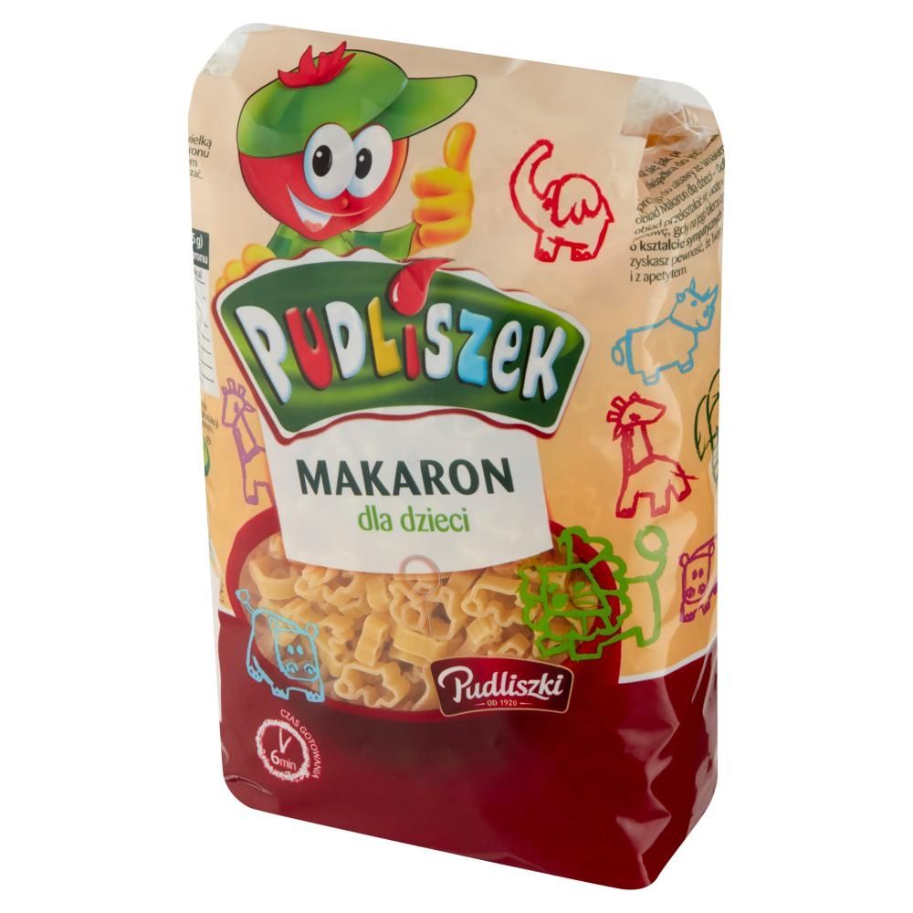 Pudliszki Pudliszek Makaron dla dzieci 340 g