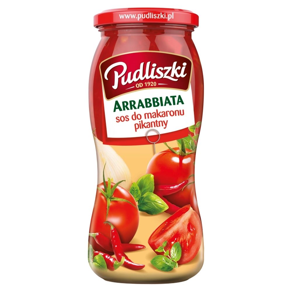 Pudliszki Sos Arrabbiata do makaronu pikantny 500 g