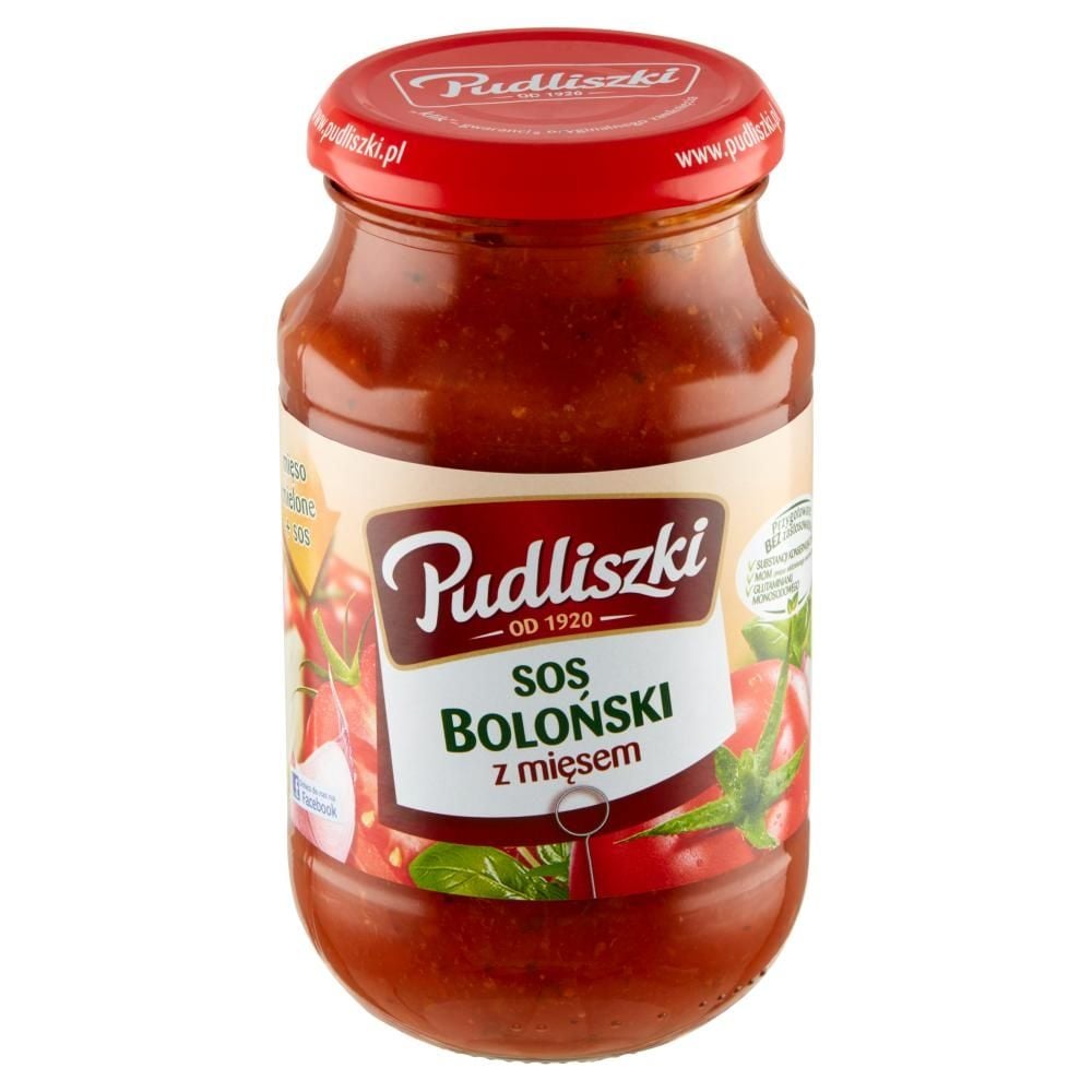 Pudliszki Sos boloński z mięsem 450 g