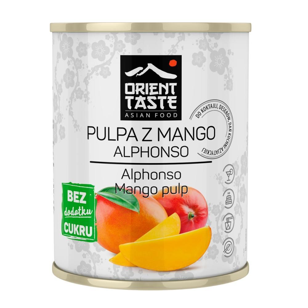 Pulpa z mango Alphonso 850 g Orient Taste