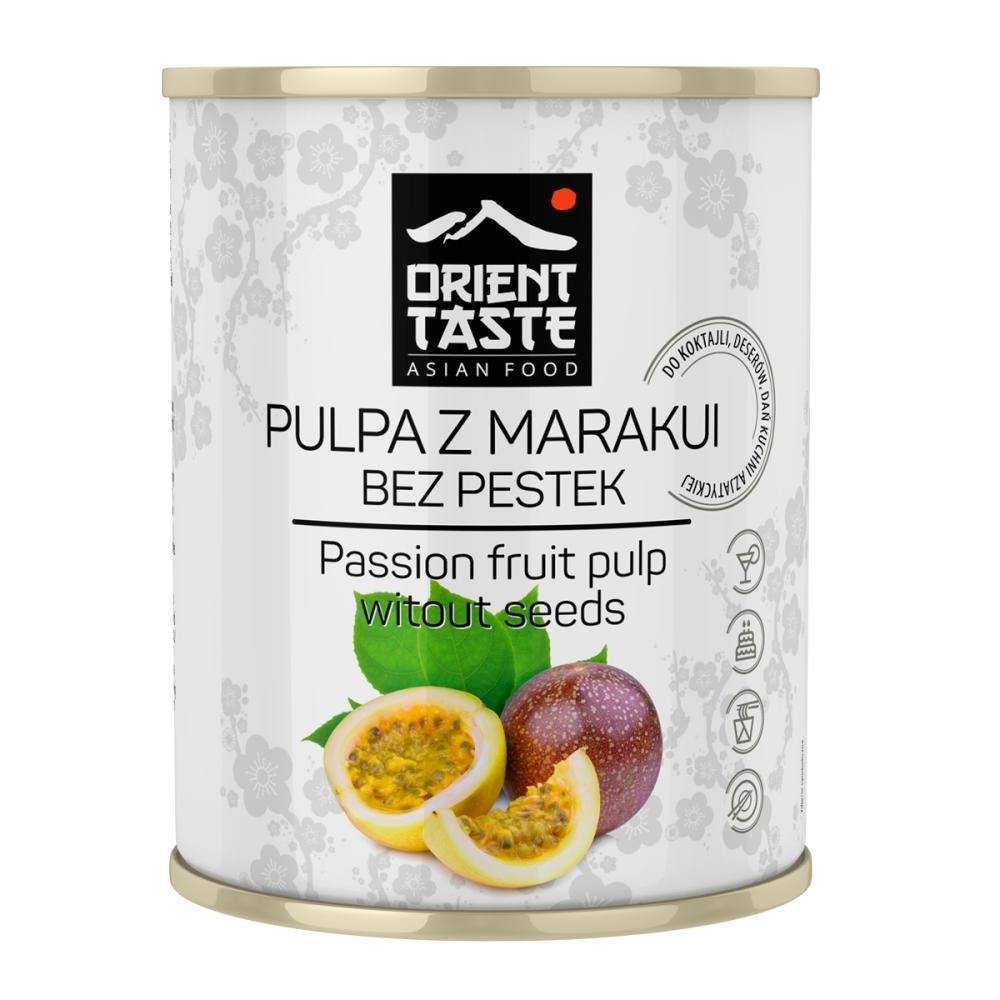 Pulpa z marakui bez pestek 860 g Orient Taste