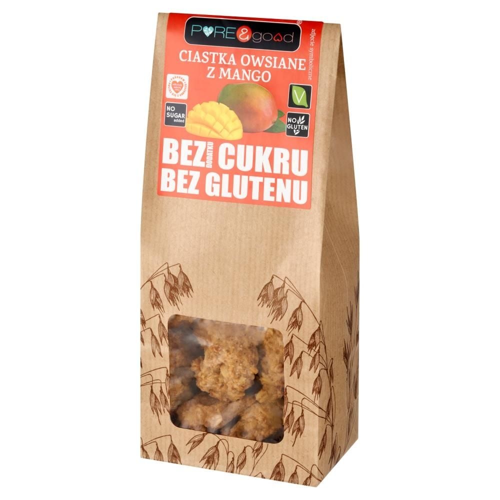 Pure&Good Ciastka owsiane z mango 150 g