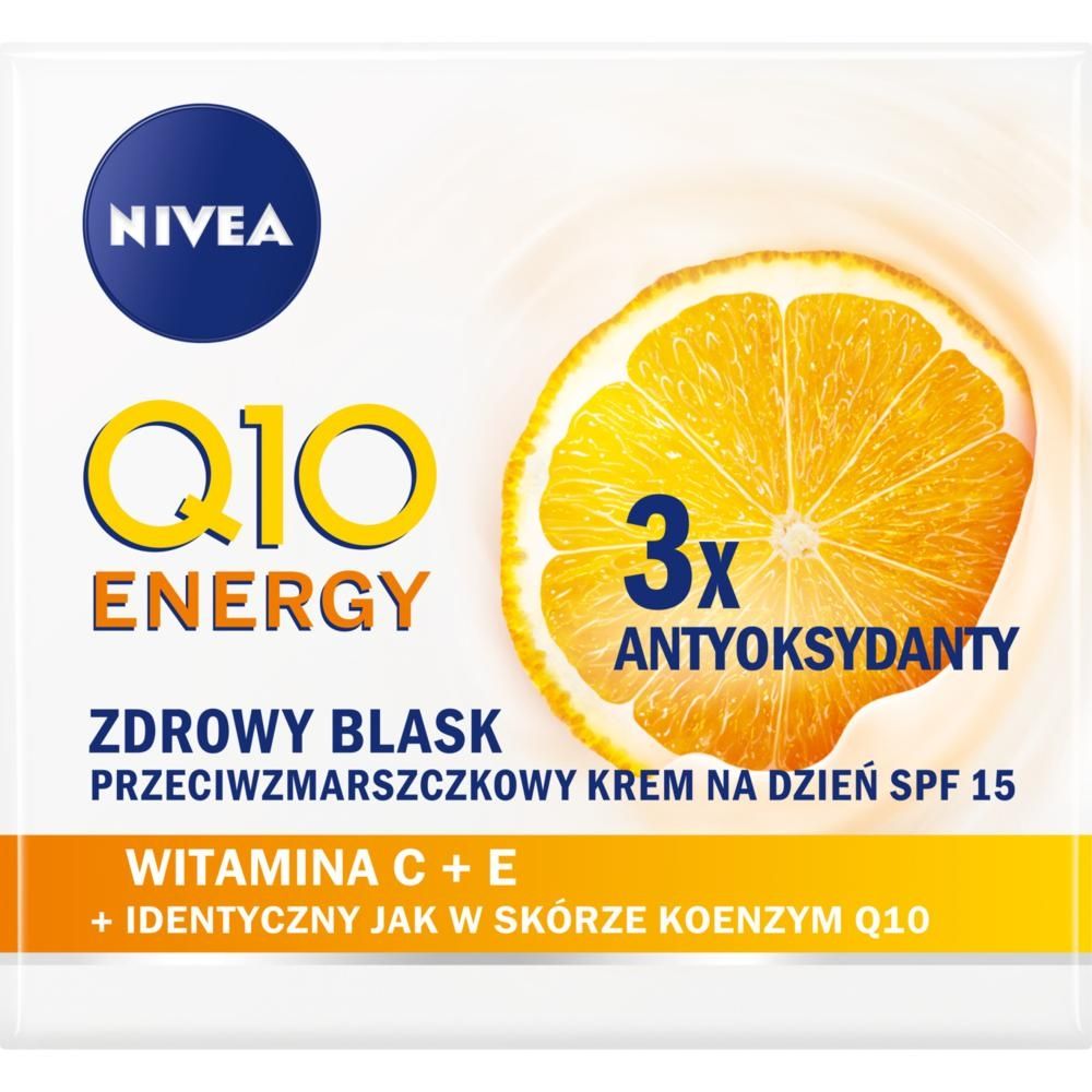 Q10 Energy Zdrowy Blask Przeciwzmarszczkowy krem na dzień SPF 15 50ml