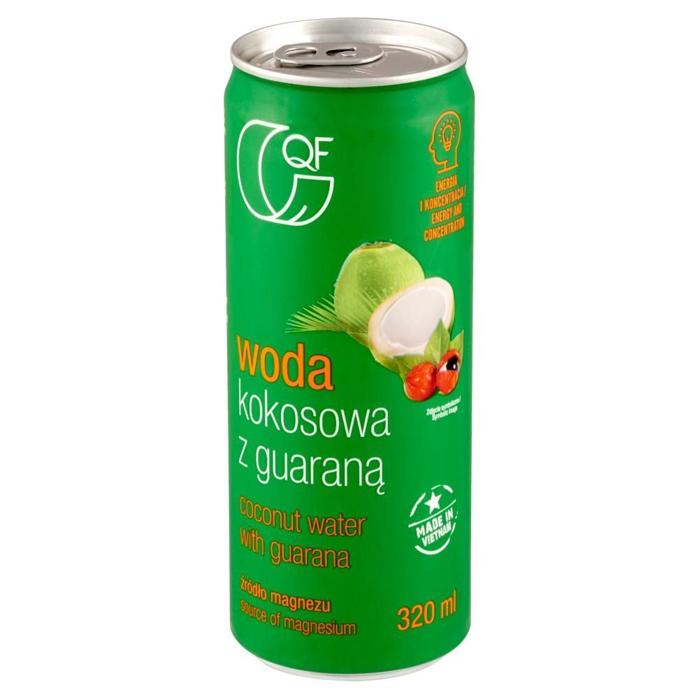 QF Woda kokosowa z guaraną 320 ml