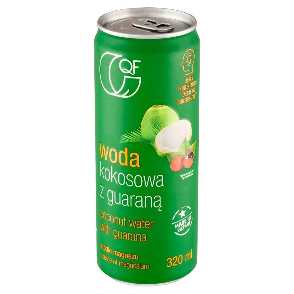 QF Woda kokosowa z guaraną 320 ml