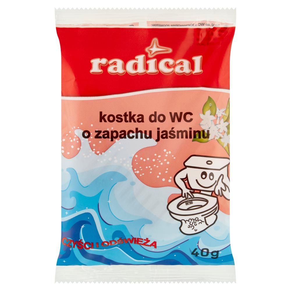 Radical Kostka do WC o zapachu jaśminu 40 g