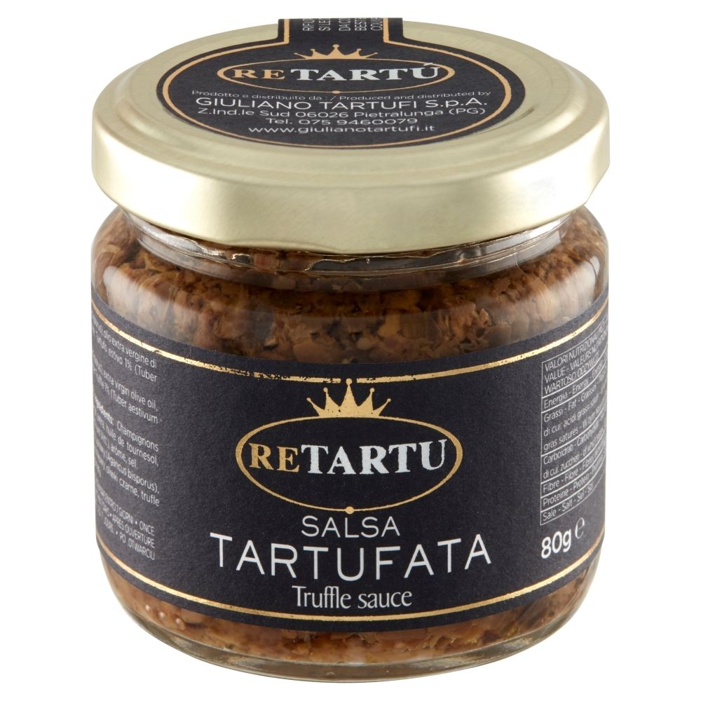 Re Tartú Salsa z truflami 80 g - Zakupy online z dostawą do ...