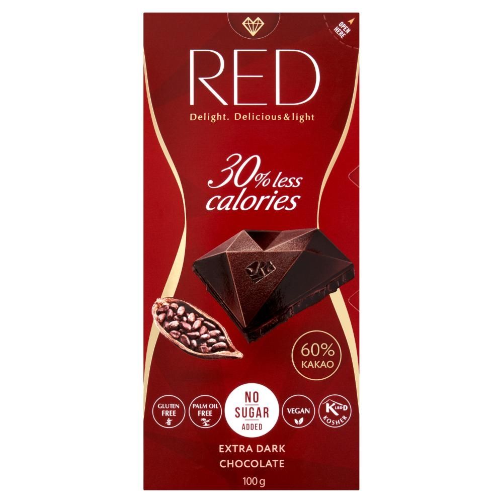 Red Delight Czekolada gorzka 100 g