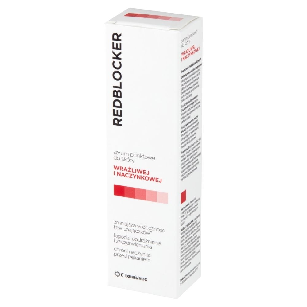 RedBlocker Serum punktowe do skóry wrażliwej i naczynkowej dzień noc 30 ml