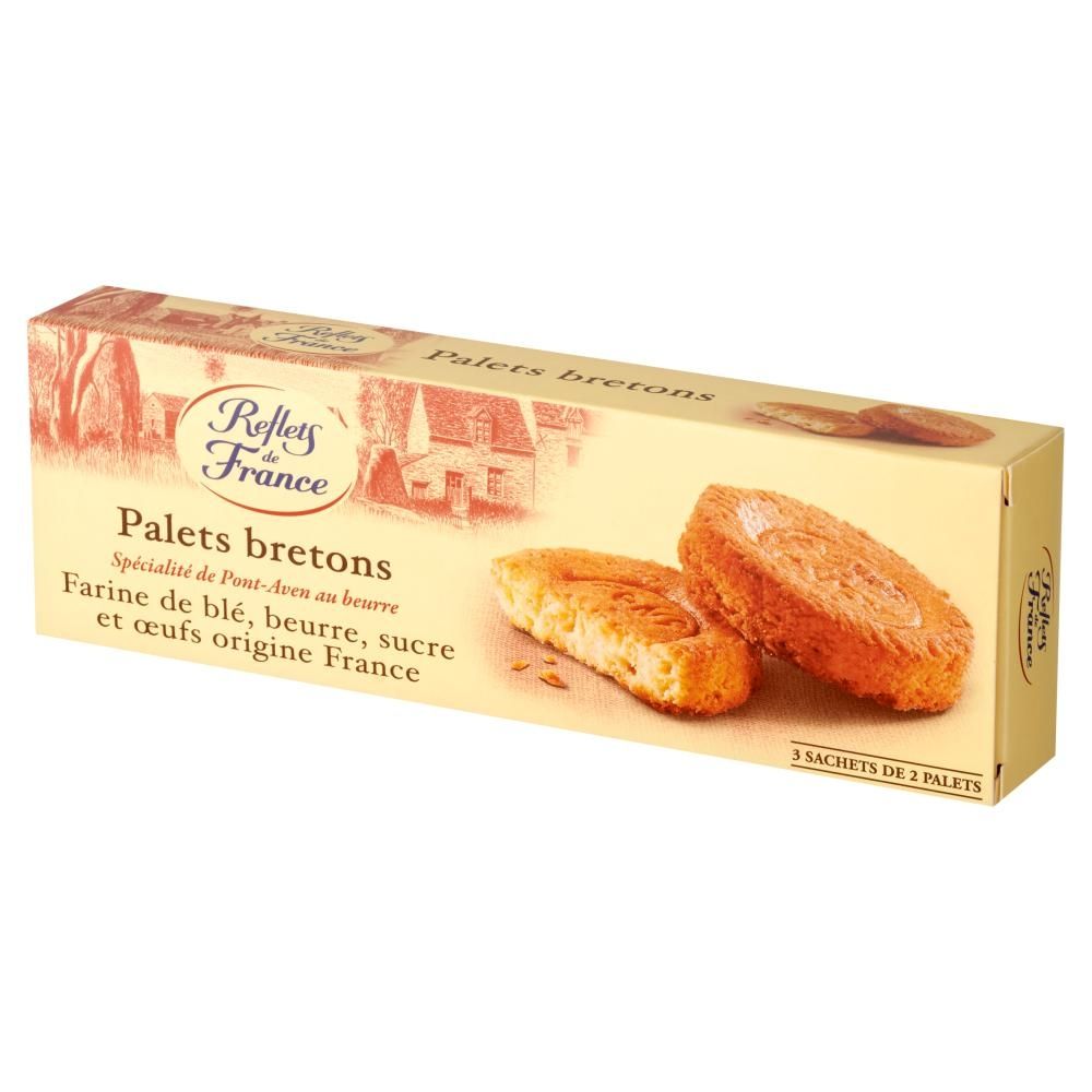 Reflets de France Ciastka maślane 100 g (3 x 2 sztuki)