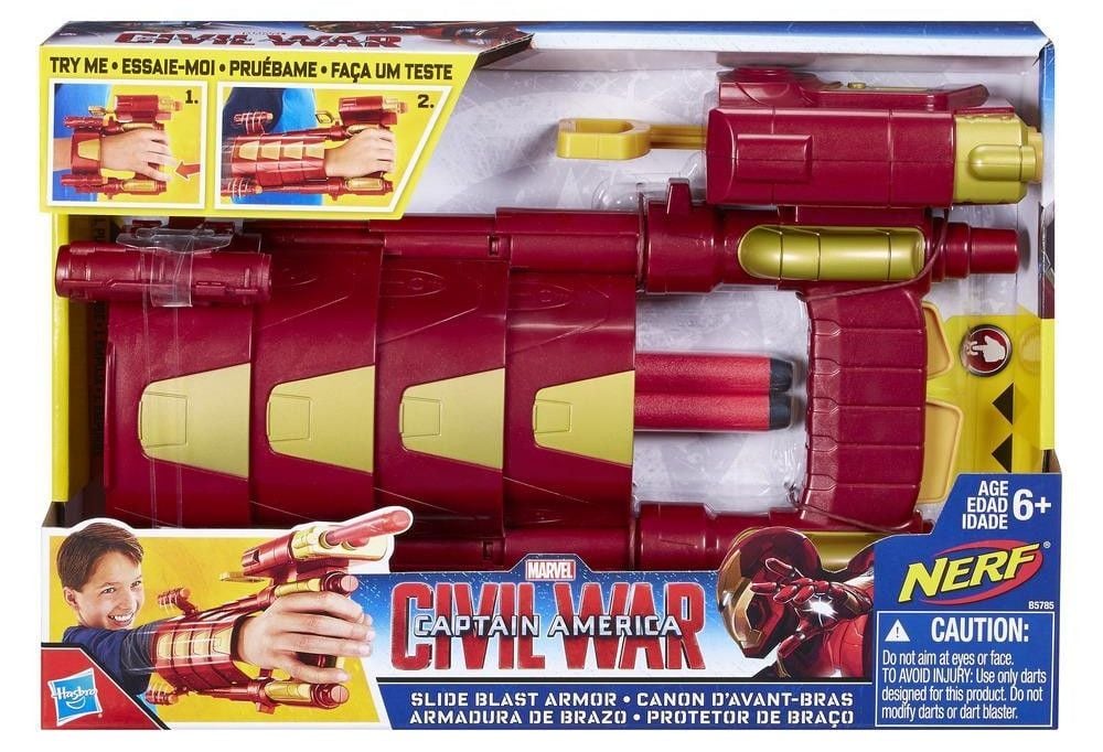 Rękawica z wyrzutnią HASBRO Iron Man Rękawica z wyrzutnią B5785