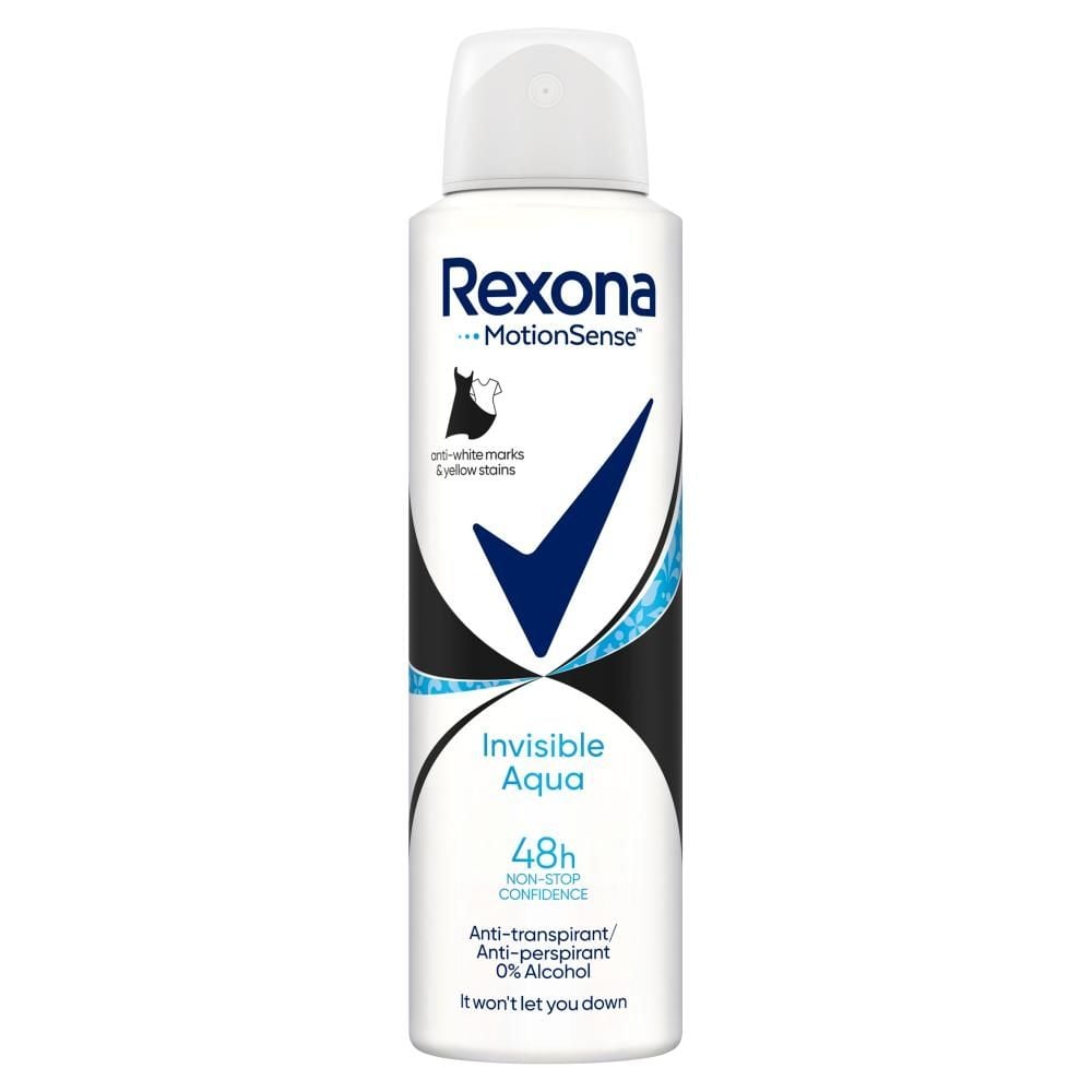 Rexona Invisible Aqua Antyperspirant w aerozolu 150 ml