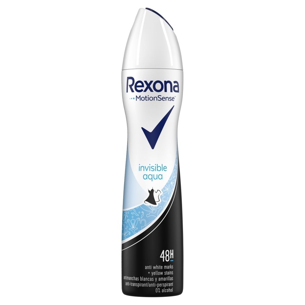 Rexona Invisible Aqua Antyperspirant w aerozolu dla kobiet 250 ml