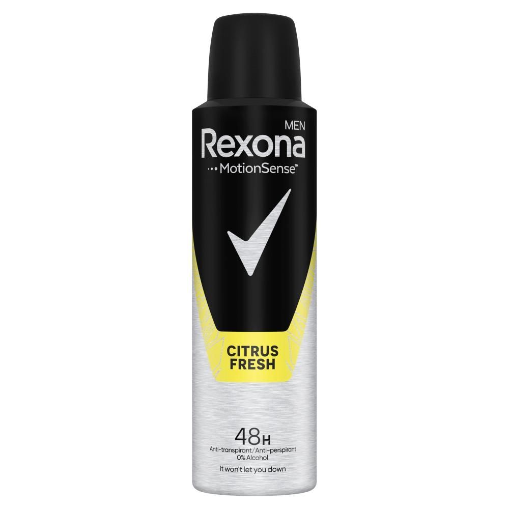 Rexona Men Citrus Fresh Antyperspirant w sprayu 150 ml