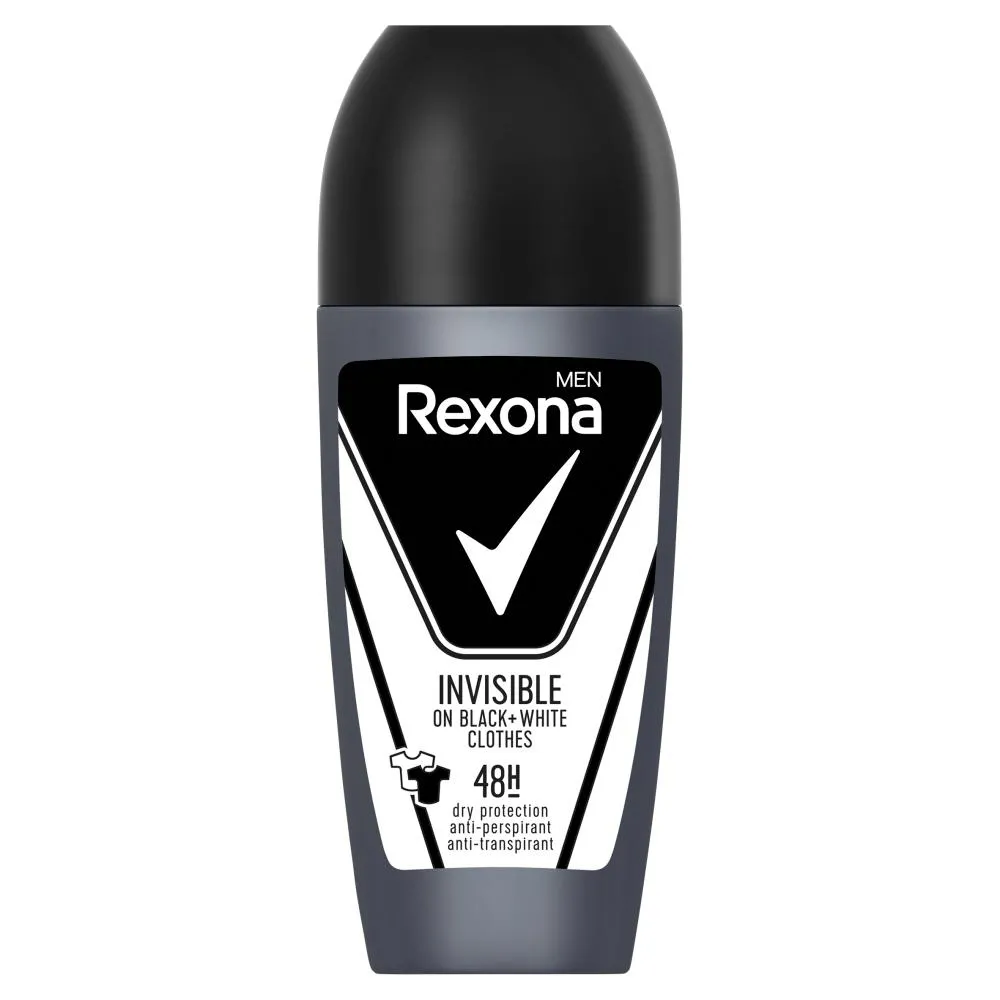 Rexona Men Invisible Black + White Antyperspirant 50 ml