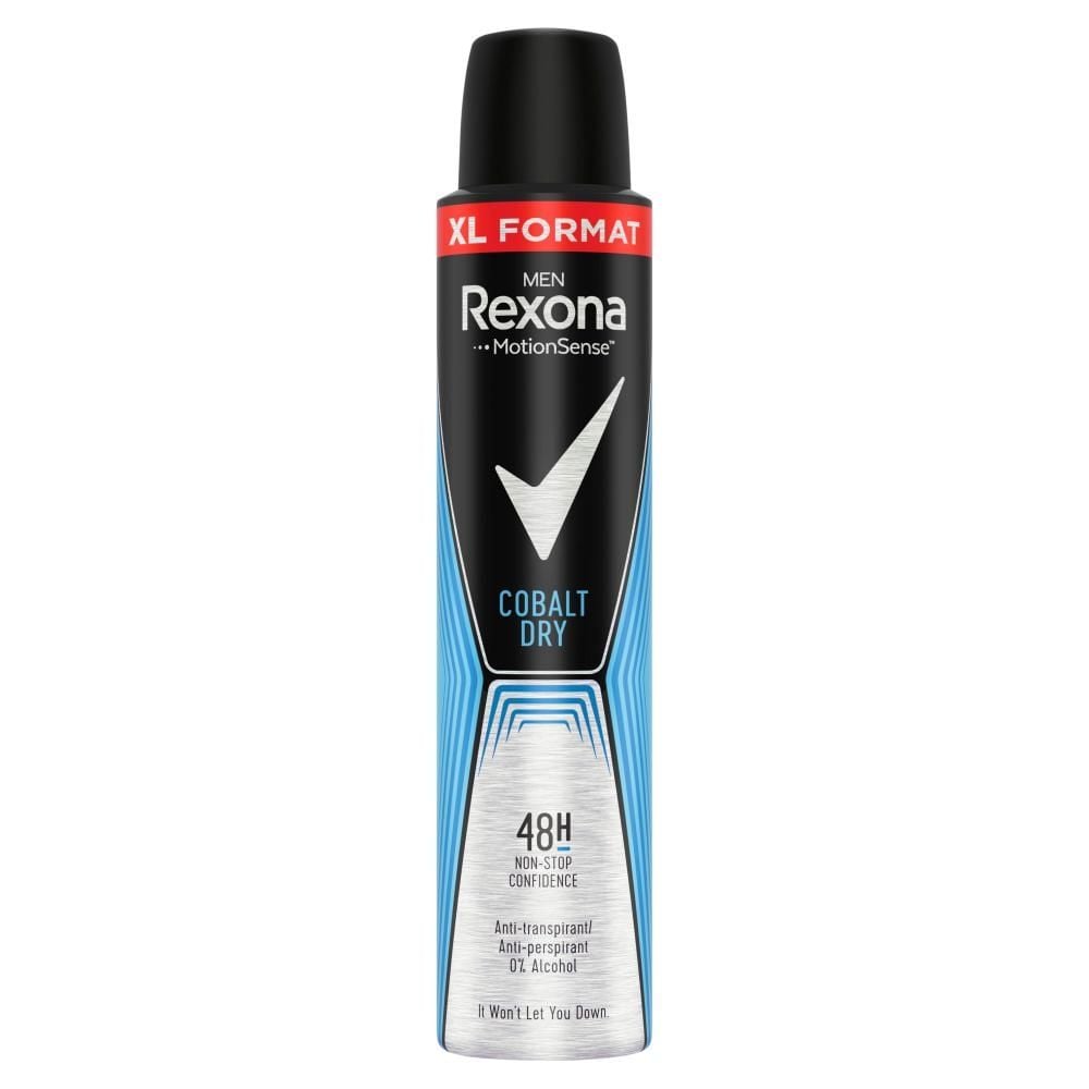 Rexona Men Motion Sense Cobalt Dry Antyperspirant w aerozolu 200 ml