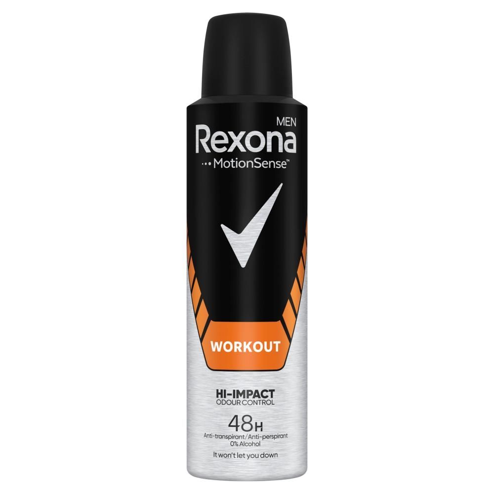 Rexona Men Workout Antyperspirant w aerozolu 150 ml