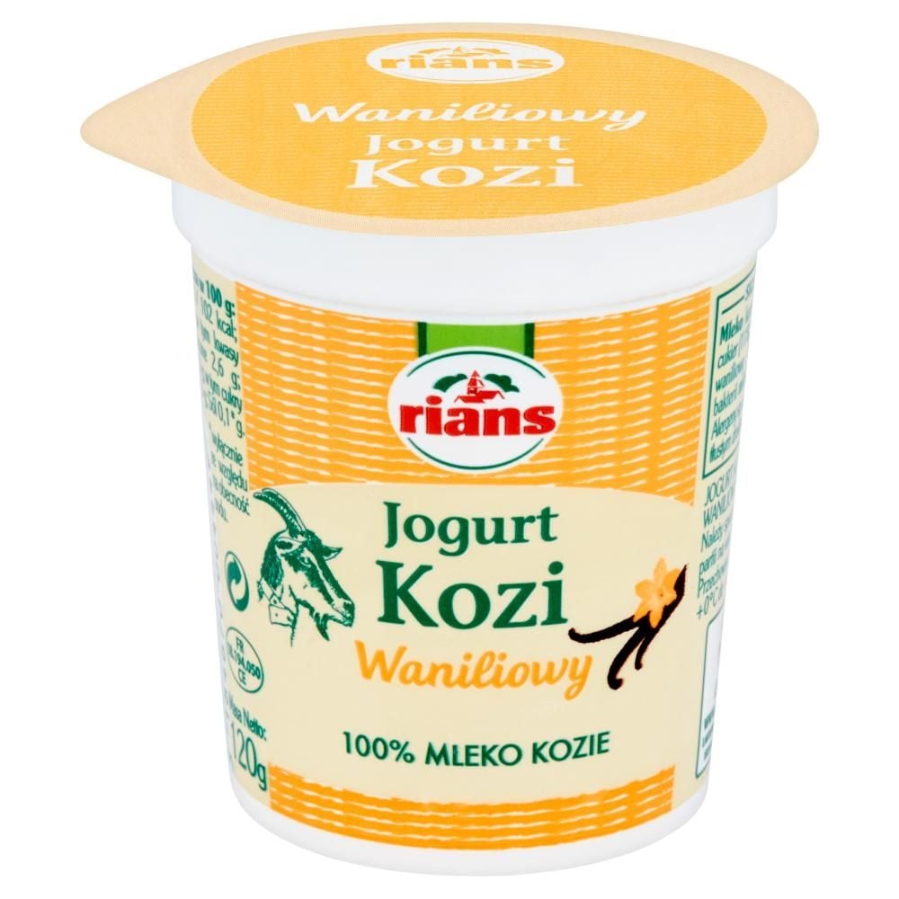 Rians Jogurt kozi waniliowy 120 g