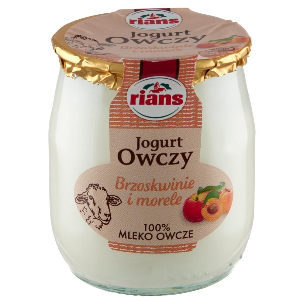 Rians Jogurt owczy brzoskwinie i morele 115 g