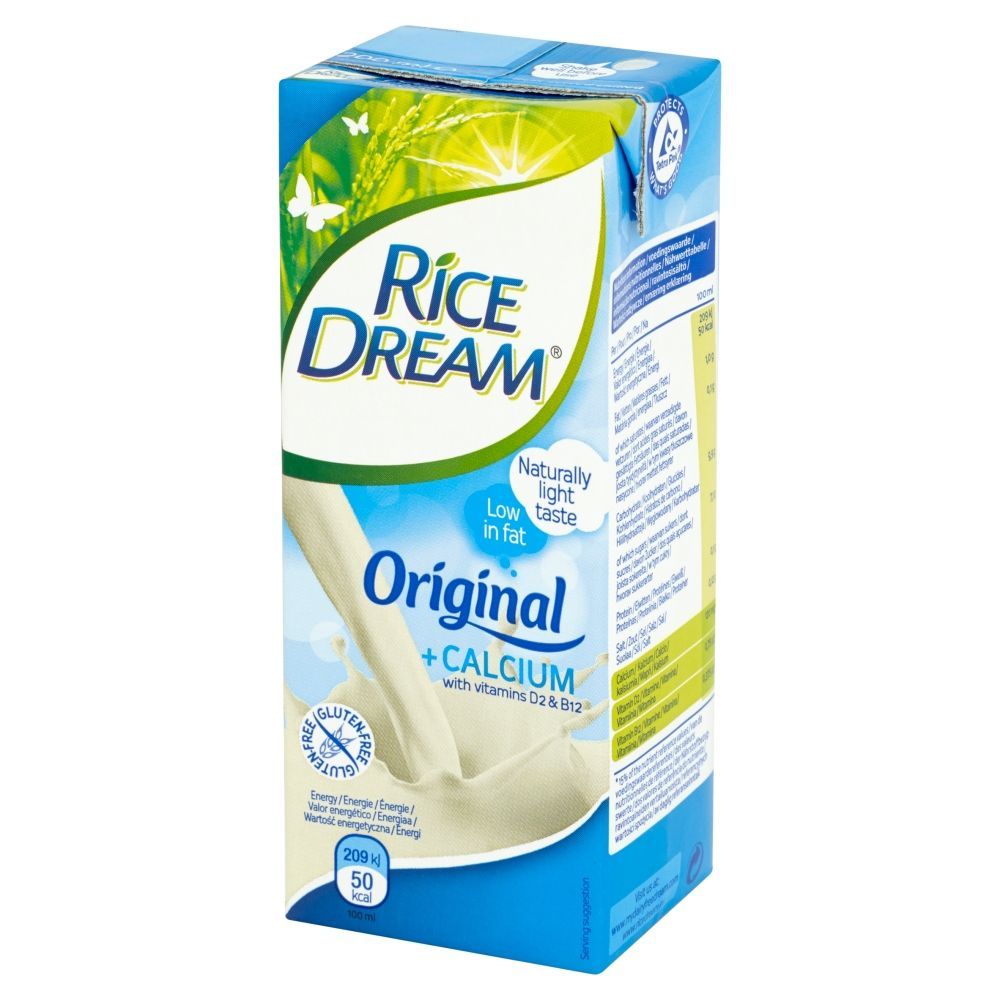 Rice Dream Bezmleczny napój ryżowy z dodatkiem wapnia 200 ml