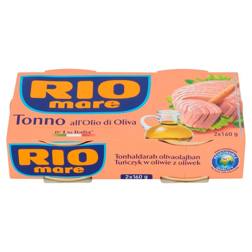 Rio Mare Tuńczyk w oliwie z oliwek 2 x 160 g