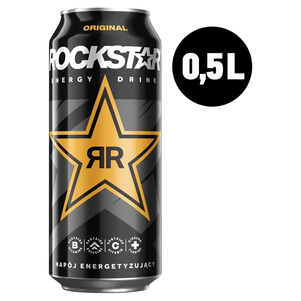 Rockstar Original Gazowany napój energetyzujący 500 ml