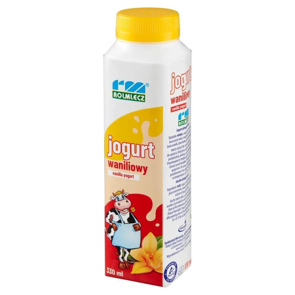 Rolmlecz Jogurt waniliowy 330 ml