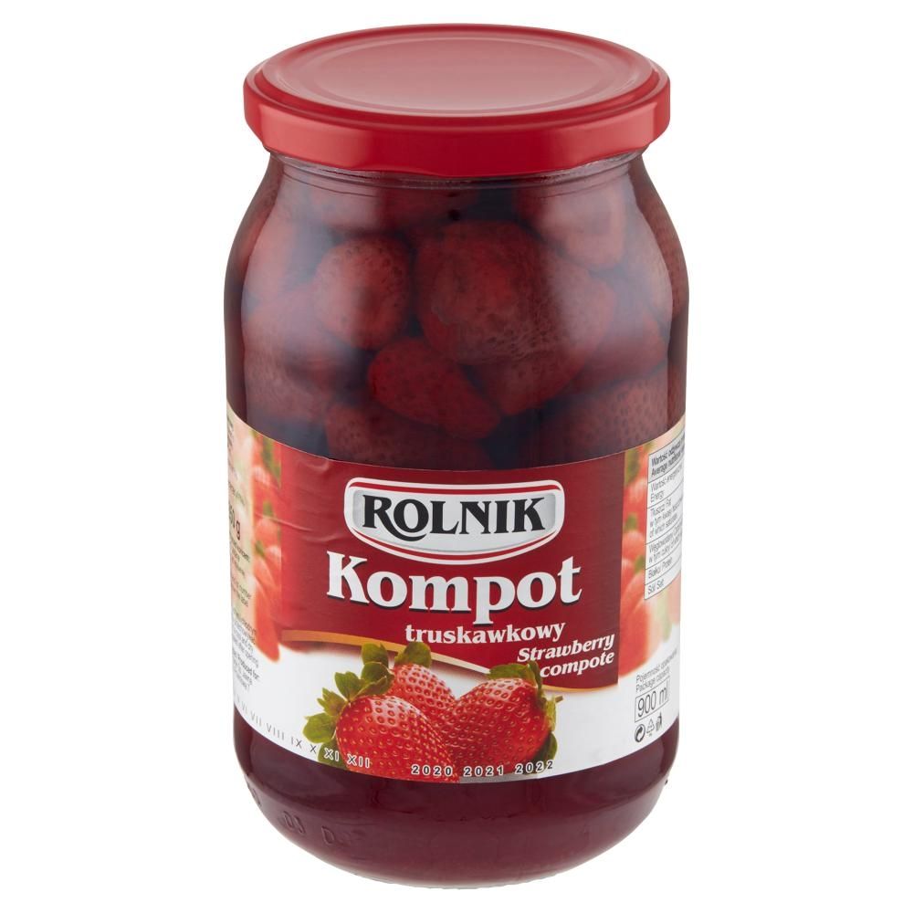 Rolnik Kompot truskawkowy 850 g